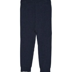 Merino Classic Rib Leggings w Drawstrings Navy>Copenhagen Colors Sale
