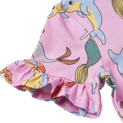 Mermaids And Dolphins Klänning Pink Lavender><noscript><img width=
