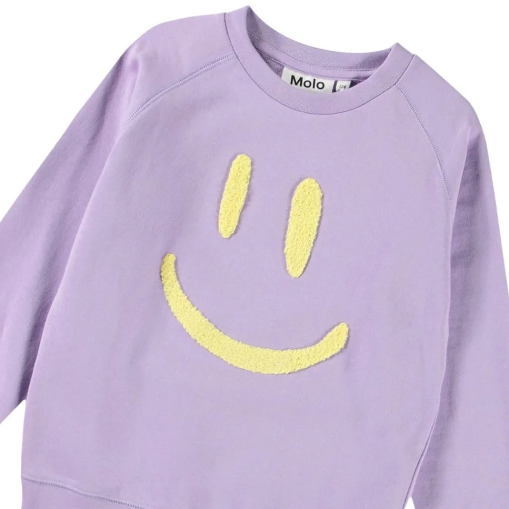 Mike Sweatshirt Violaceous>Molo Sale