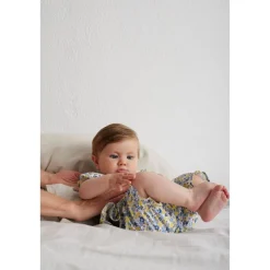 Mini Liberty Blommiga Shorts Vit><noscript><img width=