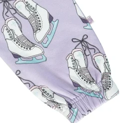 Mjukisbyxor i Orchid Petal med skridsko-tryck><noscript><img width=