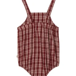 Måns Rutig Romper Röd><noscript><img width=