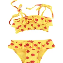 Mönstrad Bikini Gul>Piupiuchick New