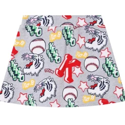 Mönstrad Kjol Grå>Kenzo Outlet