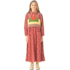 Mönstrad Manchesterklänning Pomegranate><noscript><img width=