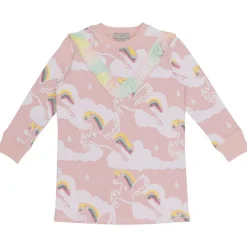 Mönstrad Mjukis-klänning Rosa>Stella McCartney Kids Sale