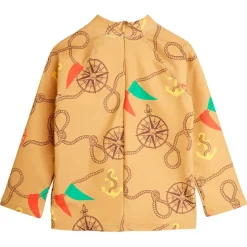 Mönstrad UV-Tröja Beige><noscript><img width=