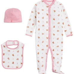 Mönstrat Baby-set Rosa>Ralph Lauren