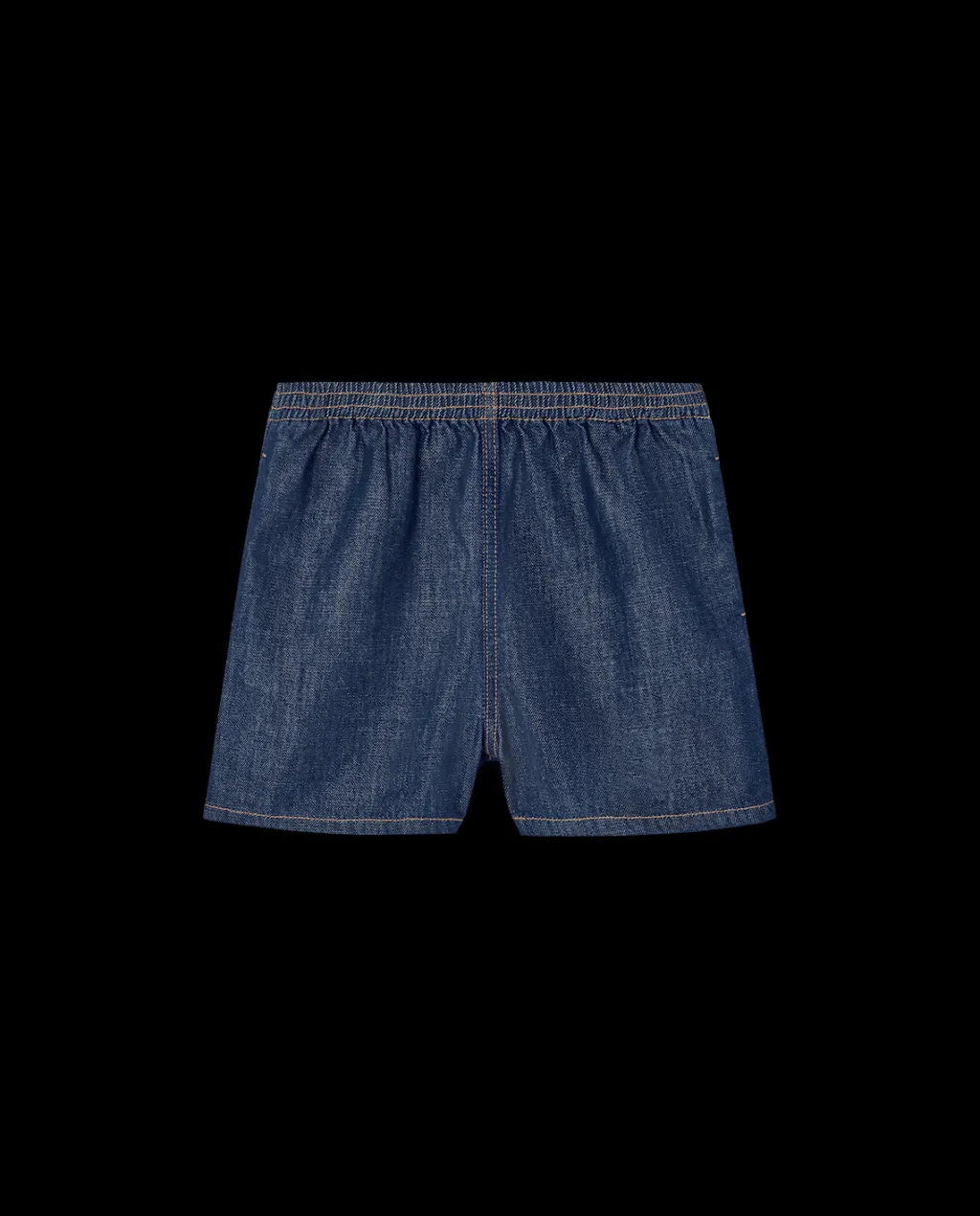 Monkey Denim Shorts Indigo>The Animals Observatory