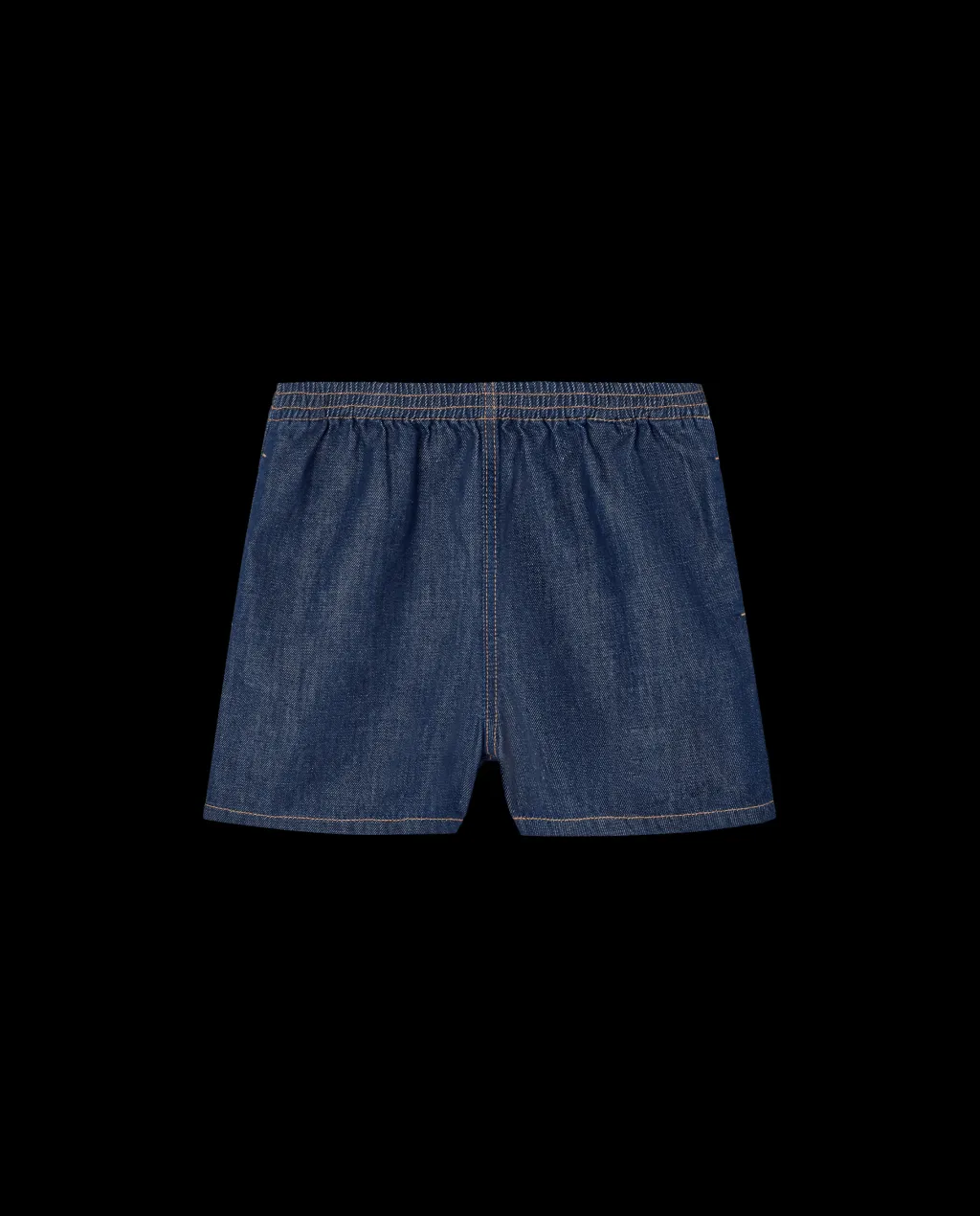 Monkey Denim Shorts Indigo>The Animals Observatory