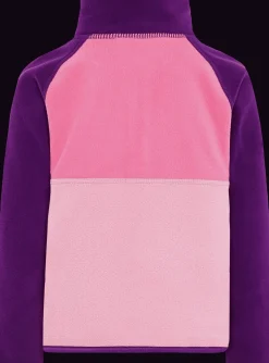 Monte Kids 4 Halvknapp Jumper Light Heather Pink><noscript><img width=