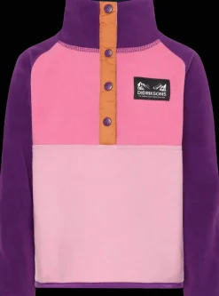 Monte Kids 4 Halvknapp Jumper Light Heather Pink><noscript><img width=