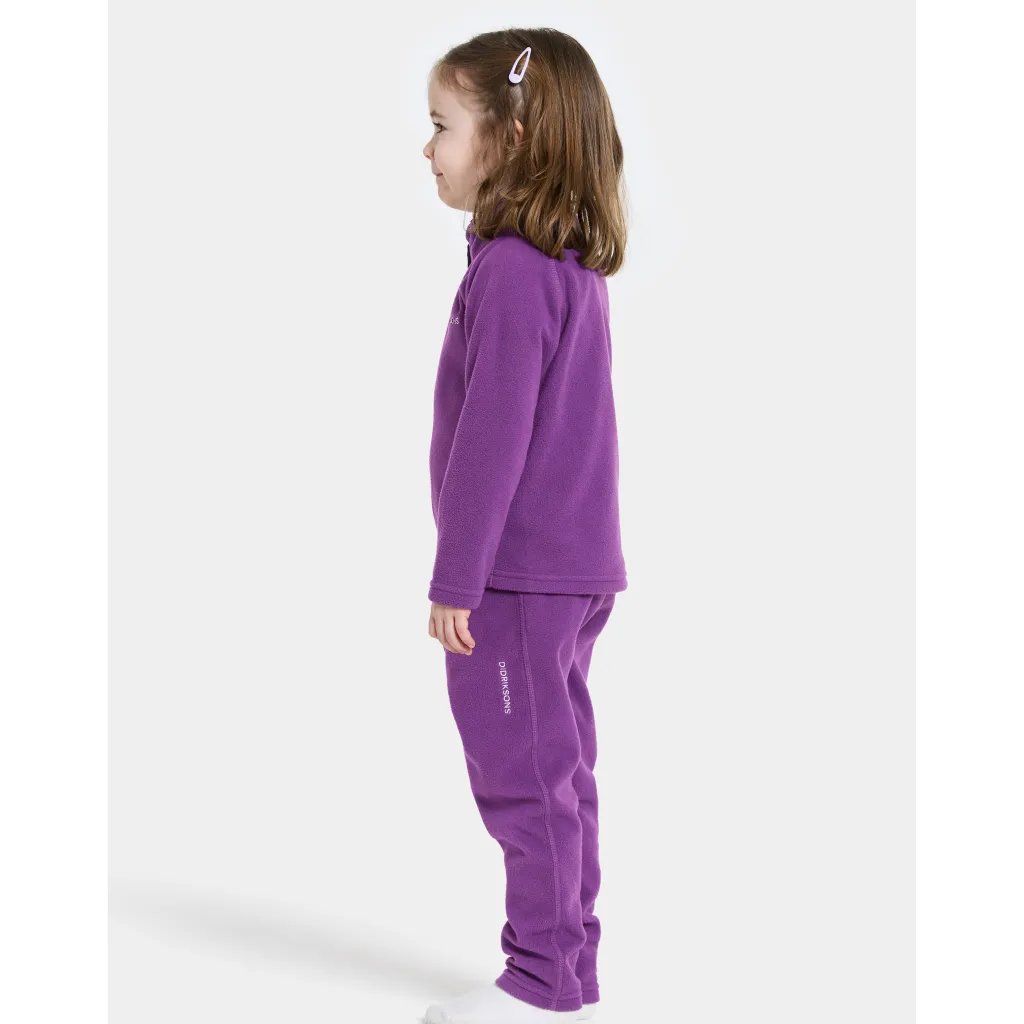 Monte Kids 10 Jumper Med Hel Dragkedja Royal Purple>Didriksons Sale