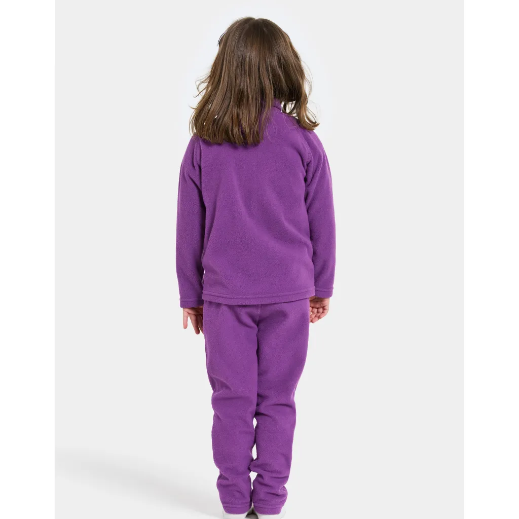 Monte Kids 10 Jumper Med Hel Dragkedja Royal Purple>Didriksons Sale