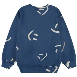 Monti Sweatshirt Big Smiles Blue>Molo Online