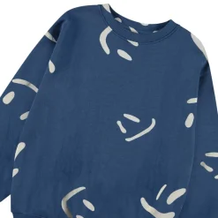 Monti Sweatshirt Big Smiles Blue><noscript><img width=