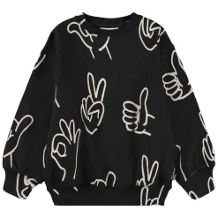 Monti Sweatshirt Drawn Hands>Molo
