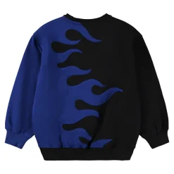 Monti Sweatshirt Flaming Blue>Molo Best