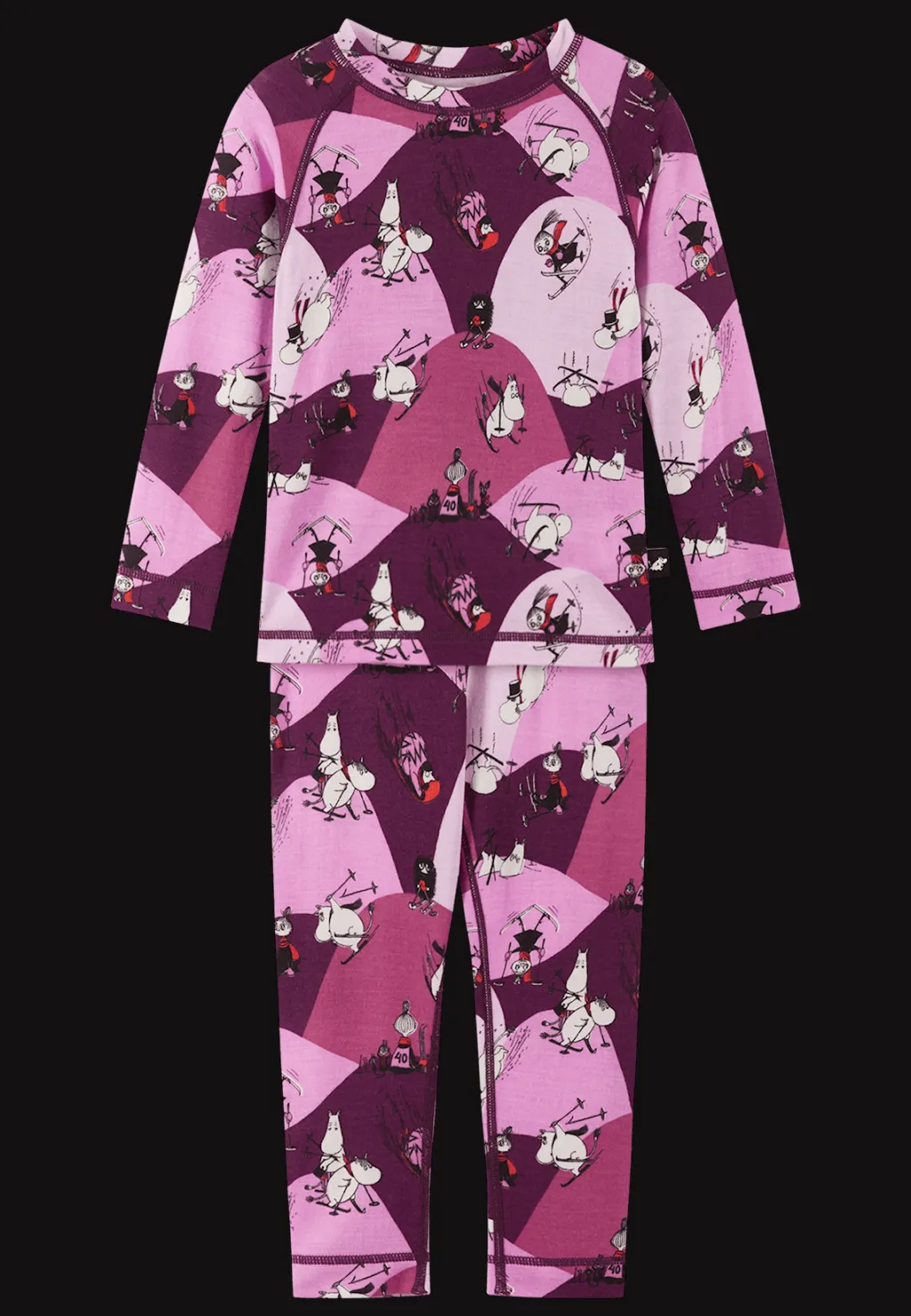 Moomin Trivsam Termisk Uppsättning Rose Pink>Reima Hot