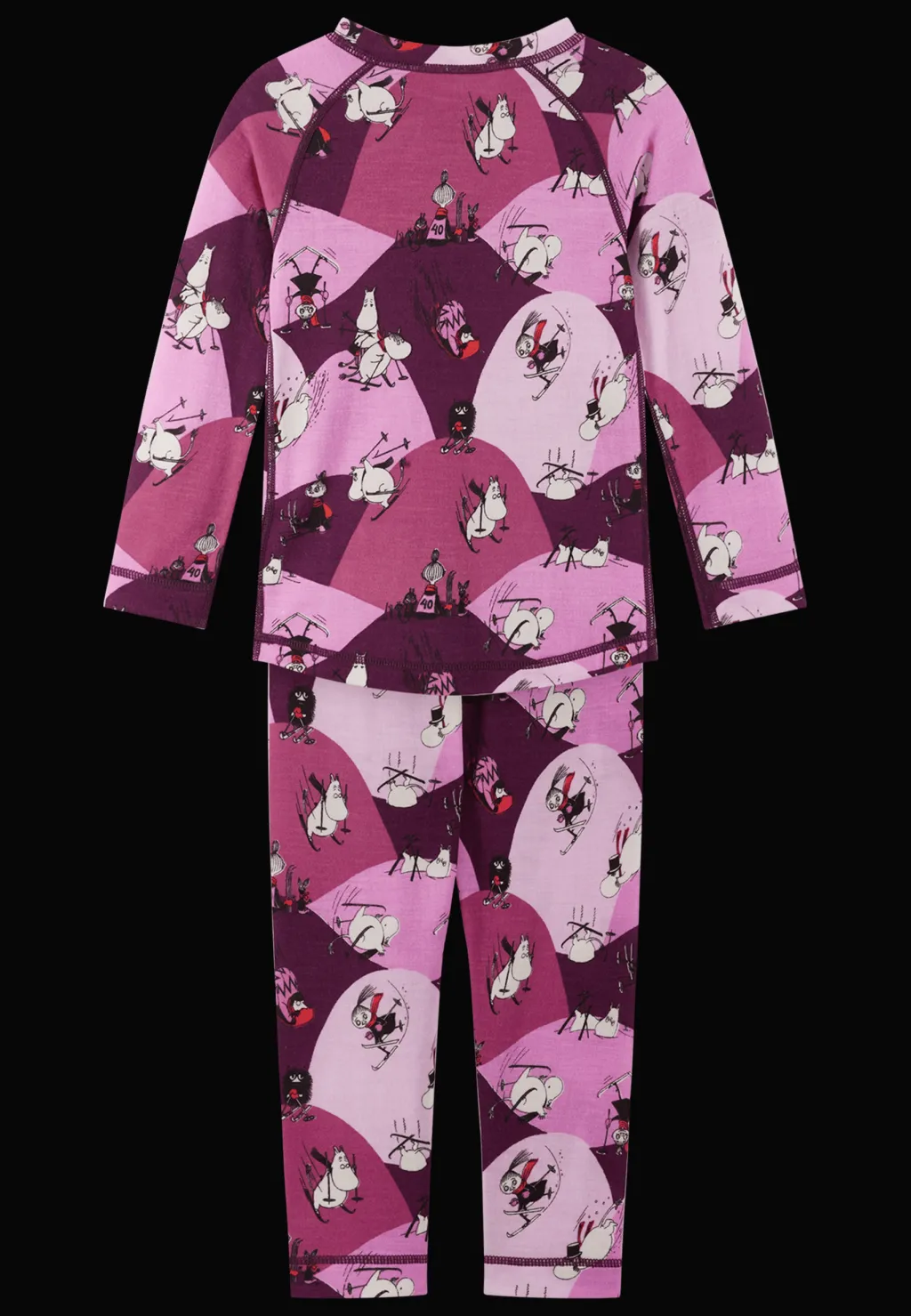 Moomin Trivsam Termisk Uppsättning Rose Pink>Reima Hot