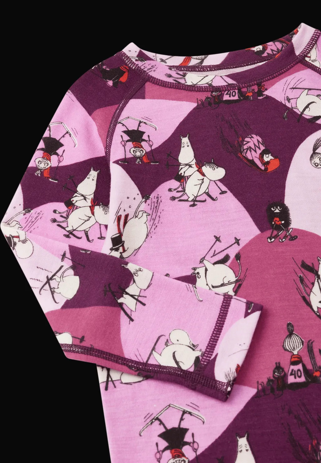 Moomin Trivsam Termisk Uppsättning Rose Pink>Reima Hot