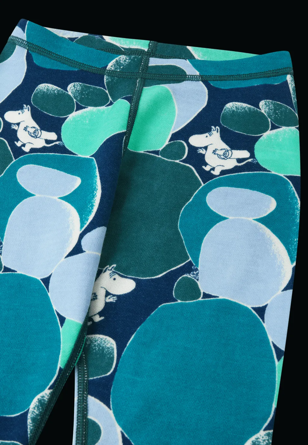 Moomin Trivsam Termiskt Baslager-set Dark Teal>Reima New