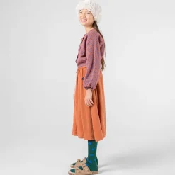 Moon Cupro Midi Kjol Picante>Bobo Choses New