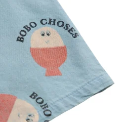 Morning Egg All Over Baby Denimskjorta Light Blue><noscript><img width=