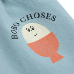Morning Egg Baby Byxor I Denim Light Blue>Bobo Choses