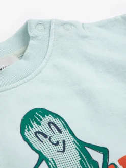 Mr Pickles Sweatshirt Light Blue>Bobo Choses Sale