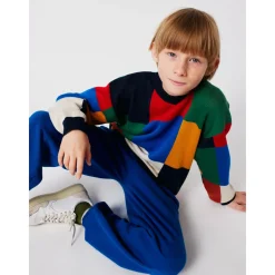 Multicolor Tiles Jumper Multicolor><noscript><img width=