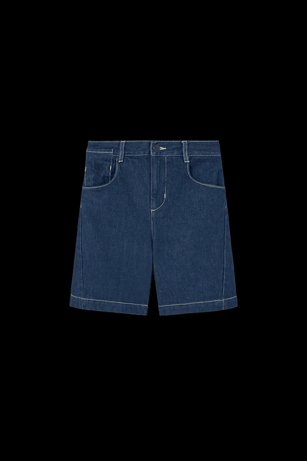 Muntjac Jeansshorts Blue>The Animals Observatory Discount