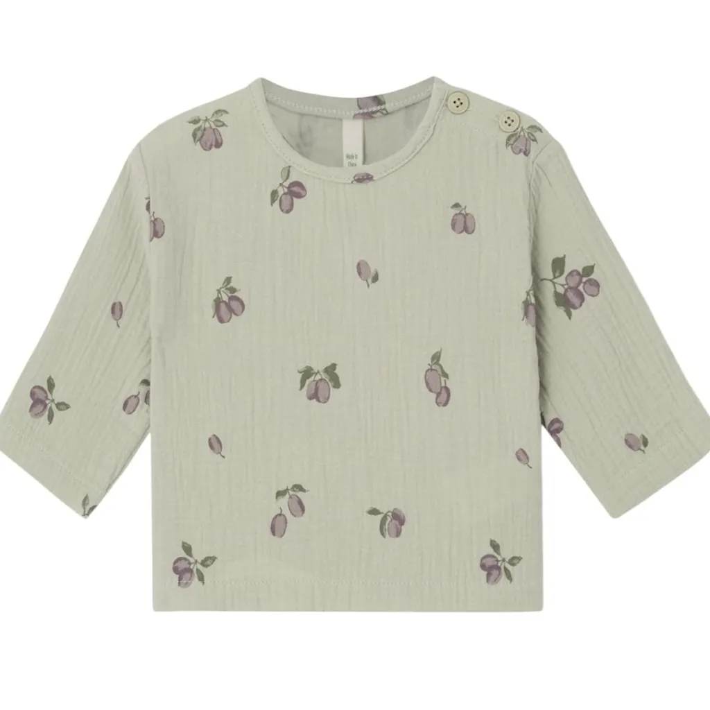 Muslin Topp Prune Green>garbo&friends Clearance