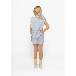 Nalani Shorts White Swan Striped><noscript><img width=
