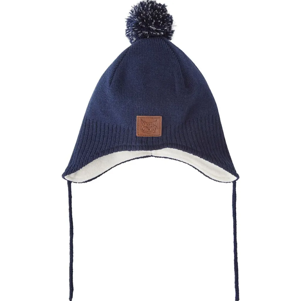 Narvik Helmet Beanie Med Fleecefoder Navy>Kuling Clearance