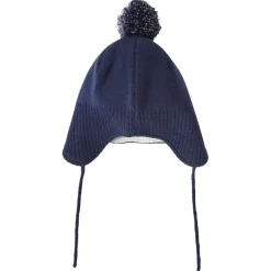 Narvik Helmet Beanie Med Fleecefoder Navy><noscript><img width=