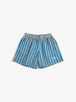 New Hairline Shorts Navy Blue>Bobo Choses Hot