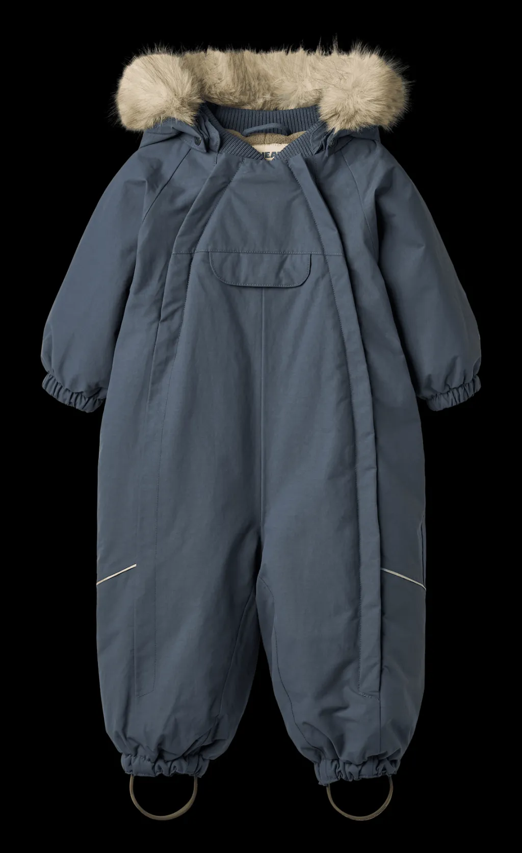 Nickie Vinteroverall Greyblue>Wheat New