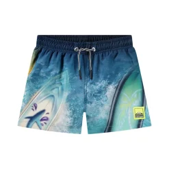 Niko Boardshorts Surf Art Blue Chill>Molo Hot