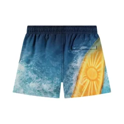 Niko Boardshorts Surf Art Blue Chill>Molo Hot