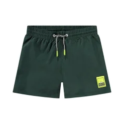 Niko Solid Board Shorts Wood Green>Molo