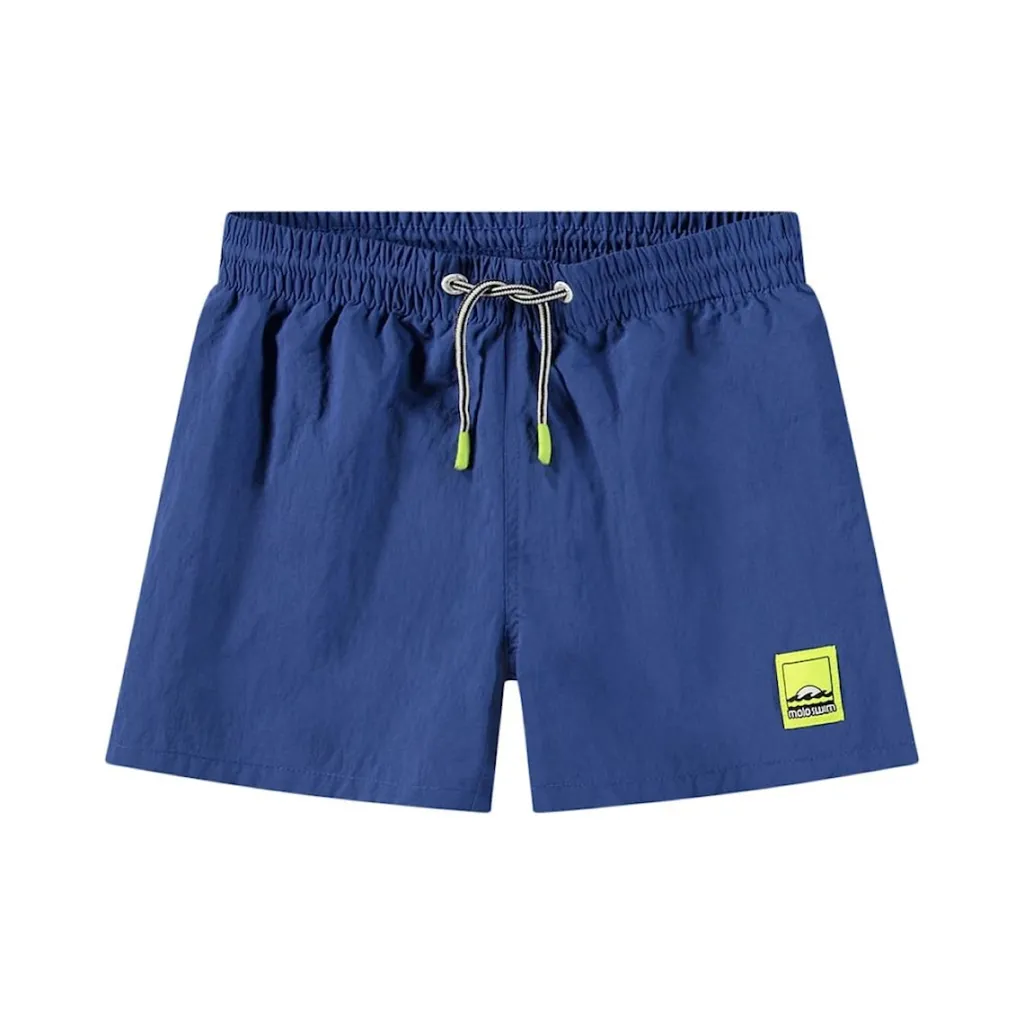 Niko Solid Boardshorts Mazarine Blue>Molo Sale
