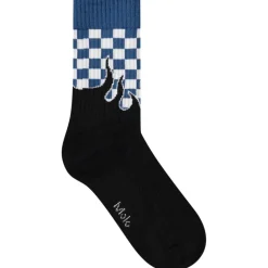 Norman 4-pack Socks Blue Flames><noscript><img width=