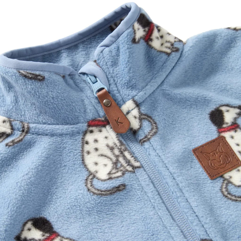 Northpole Fleecejacka Dove Blue Dalmatian>Kuling Online