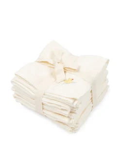 Nuvoli 10-pack Muslindukar Antique White>Fanga Fontana Discount