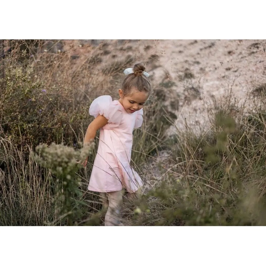 Organza klänning i Dolly Pink>DOLLY by Le Petit Tom Best
