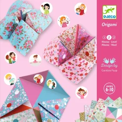 Origami Loppor I Ljusa Färger Flowers>Djeco Sale