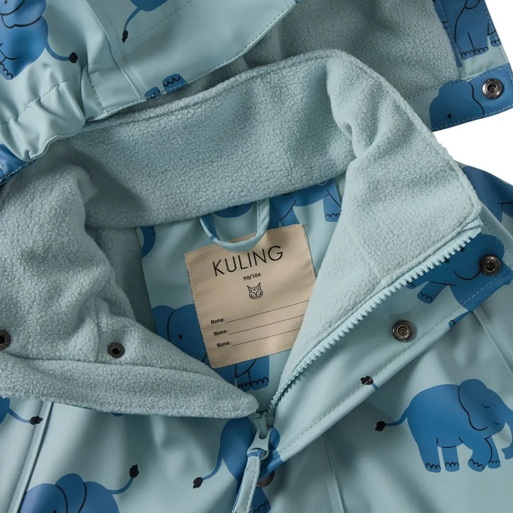 Ottawa Fodrat Regnställ Sky Blue Elephant>Kuling Best