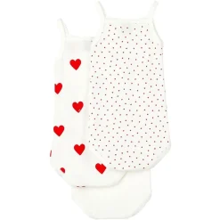 3-Pack Baby Bodies Gräddvita>Petit Bateau Outlet