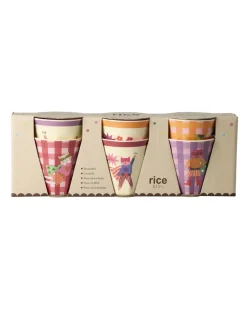 6-pack Små Koppar Pink>RICE Online